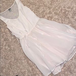 Lauren Conrad Cinderella pink butterfly dress